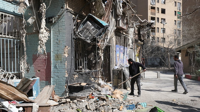 ЦАХАЛ заявил об ударе по подземному ракетному хранилищу Ирана