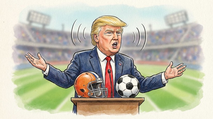 Маскерано: на встрече с Трампом должны были говорить о футболе, но всё оказалось иначе