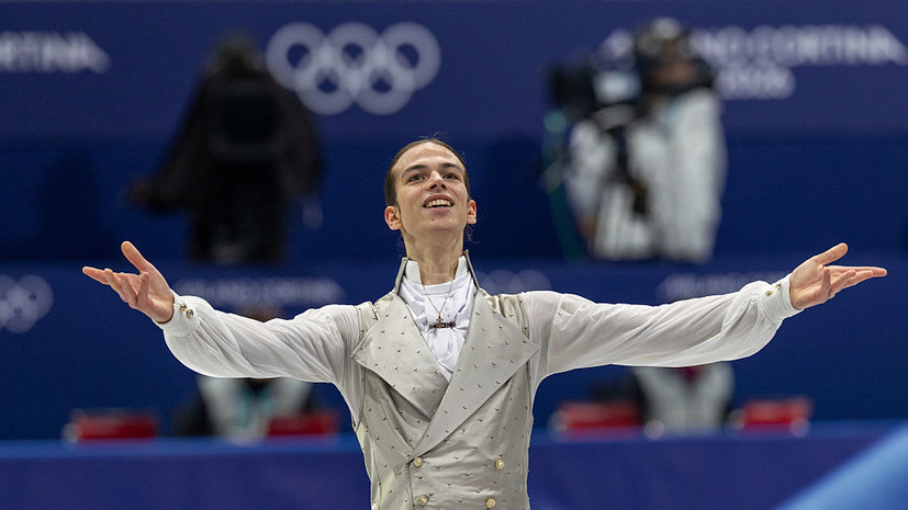 Гуменник уверенно лидирует после короткой программы в финале Гран-при России в Челябинске