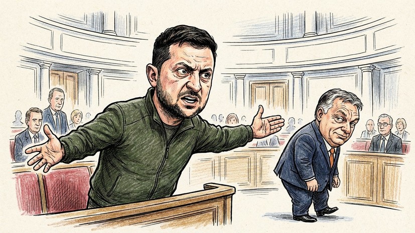 Сийярто: угрозы Зеленского в адрес Орбана свидетельствуют о его бескультурье