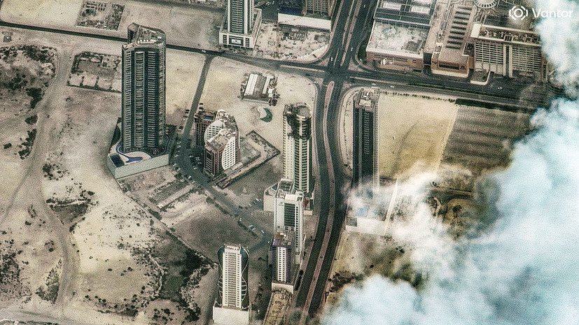 МВД: в столице Бахрейна вспыхнул пожар из-за ударов Ирана