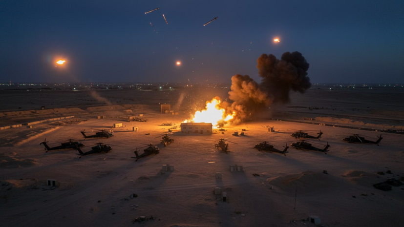 КСИР заявил об ударе по вертолётной базе США в Кувейте