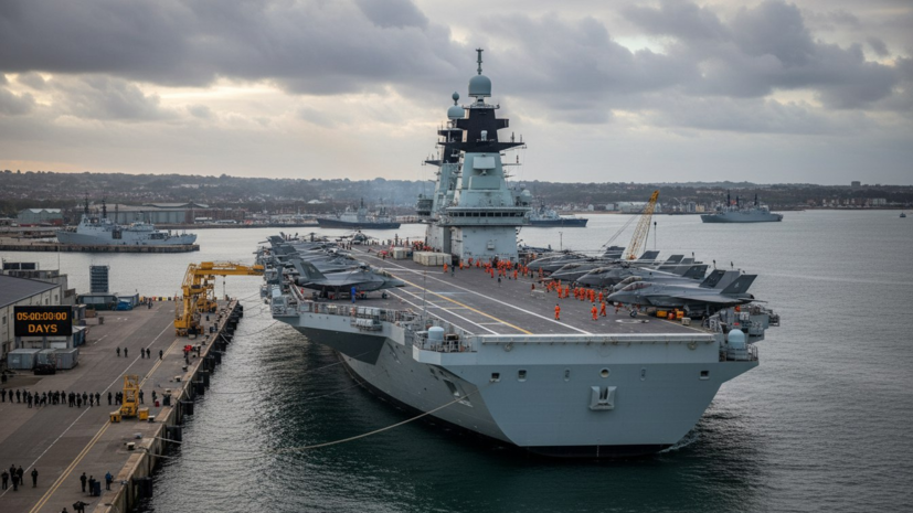 Авианосец Британии приведён в повышенную готовность к отправке на Ближний Восток