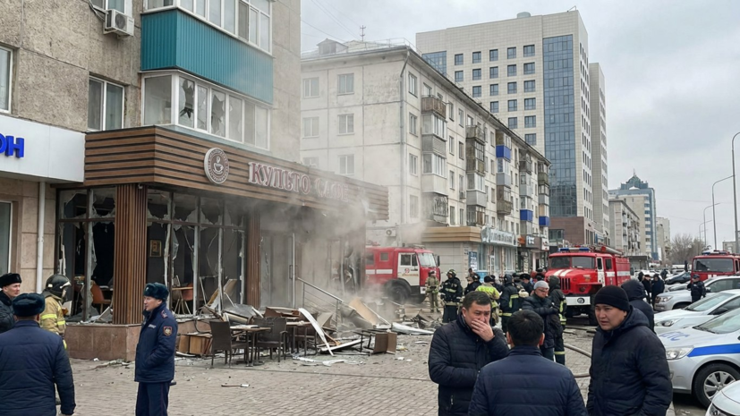 Число погибших при взрыве газа в кафе в Казахстане увеличилось до 11