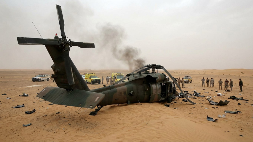 Минобороны ОАЭ сообщило о гибели двух военнослужащих при крушении вертолёта