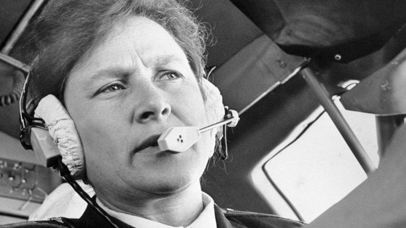 Умерла единственная в СССР женщина — командир Ту-134 Галина Смагина