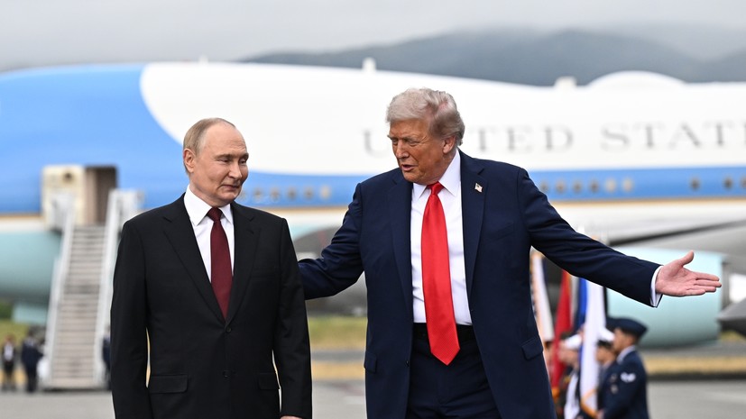 Ушаков: разговор Путина и Трампа состоялся по инициативе американского лидера