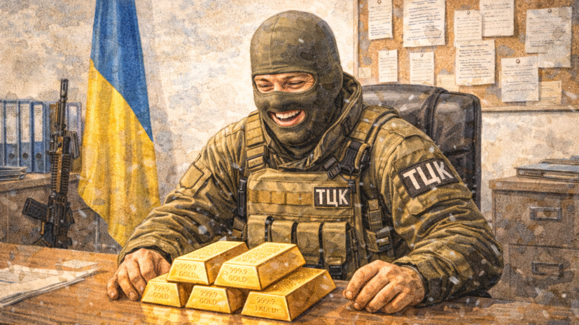 Сотрудник военкомата на Украине задекларировал наличие золотых слитков