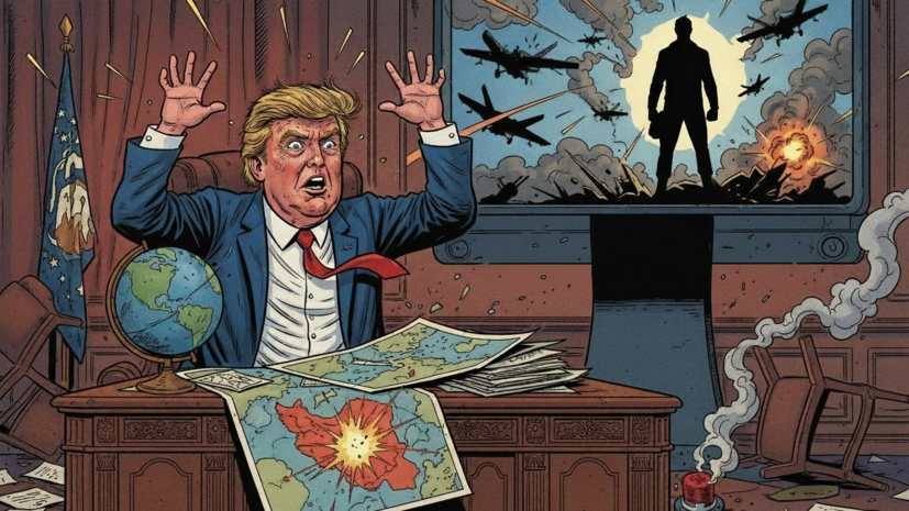 Дэвис: Трамп паникует, потому что атака на Иран идёт не по плану