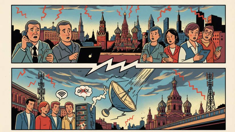 Песков объяснил отключение связи и интернета в Москве и Петербурге