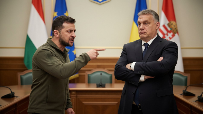 SC: в Европе закрыли глаза на угрозы Зеленского в адрес Орбана