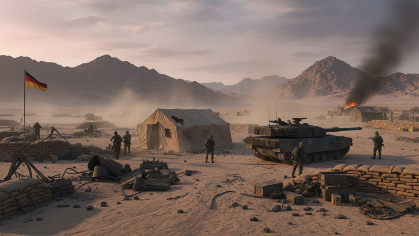 Spiegel: немецкий военный лагерь в Иордании подвергся ракетному обстрелу