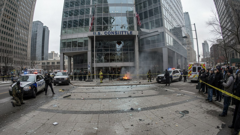 Неизвестные открыли огонь по консульству США в Торонто