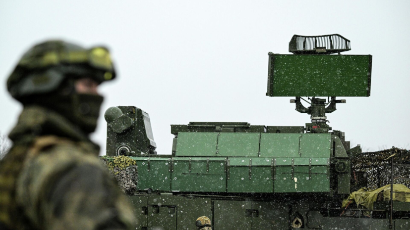 В Сочи работает система ПВО при отражении атаки беспилотников