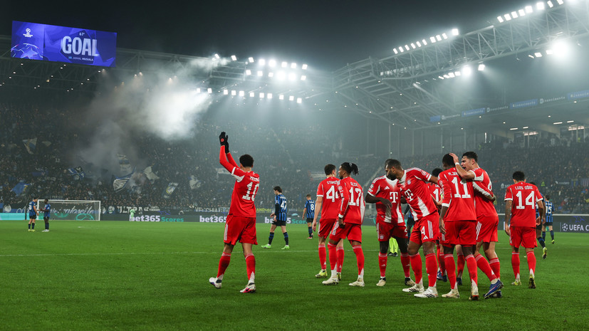 «Бавария» разгромила «Аталанту» в матче 1/8 финала Лиги чемпионов