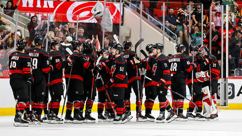 Два очка Никишина помогли «Каролине» одержать победу над «Питтсбургом» в НХЛ