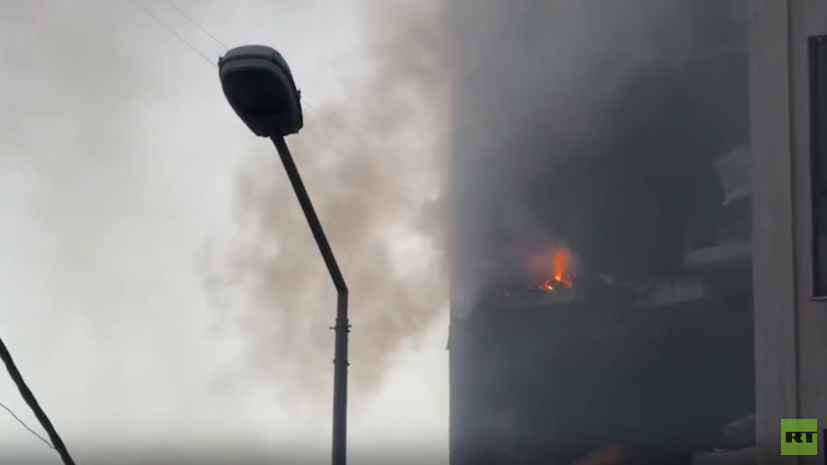 RT показал последствия удара Израиля по Бейруту