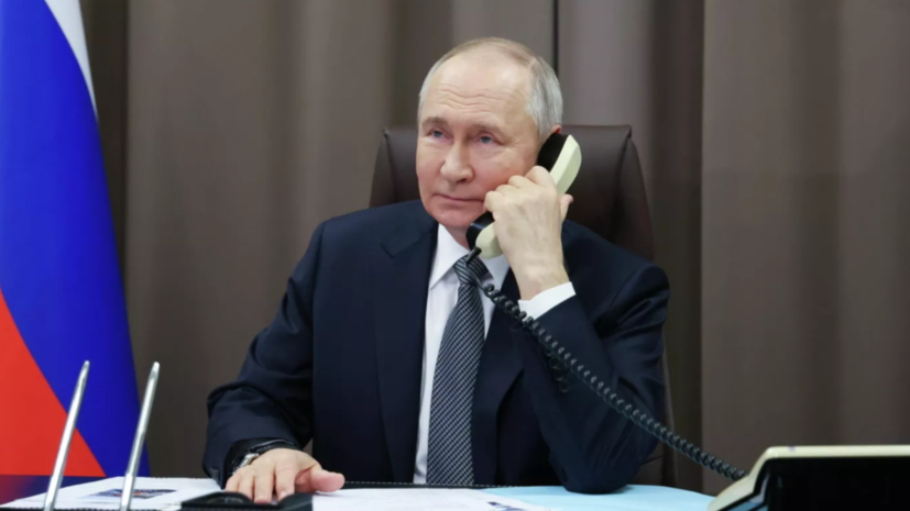 Путин поговорил по телефону с лидером ОАЭ