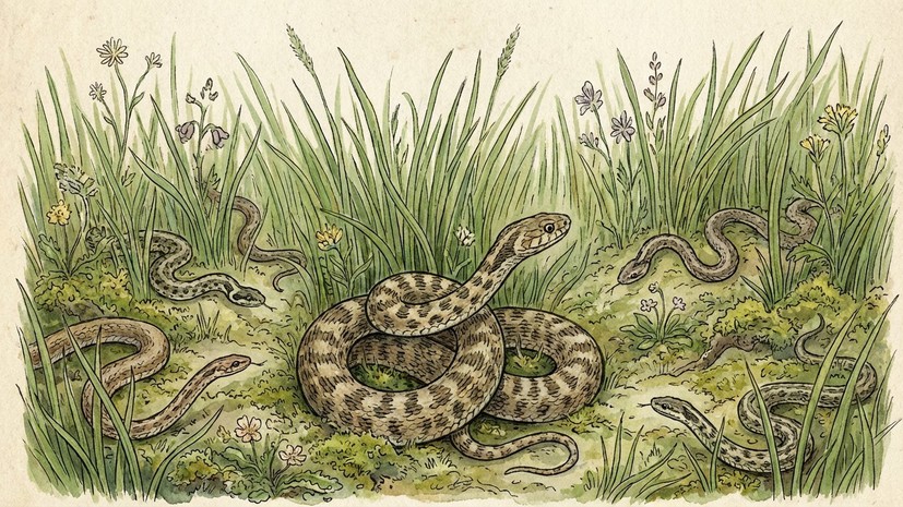 Герпетолог объяснил, стоит ли ожидать скорого пробуждения змей в парках Москвы