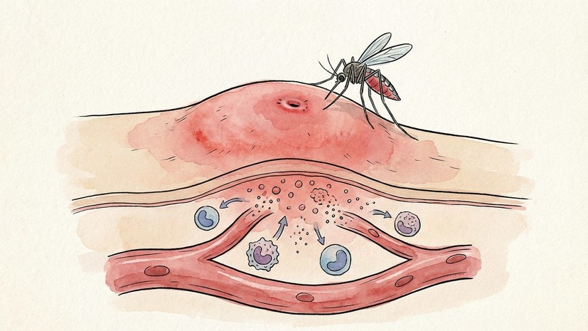 Врач Болибок пояснил, какие последствия может вызывать аллергия на комаров