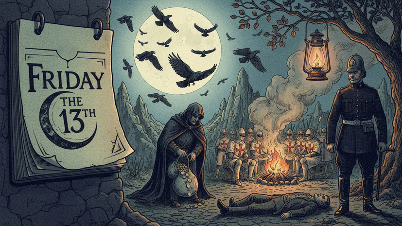 Пятница 13-е: история суеверия, мнение церкви, астрология