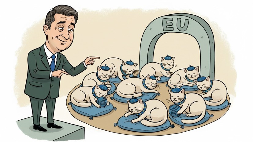 Президент Хорватии Миланович назвал ЕС стаей домашних кошек