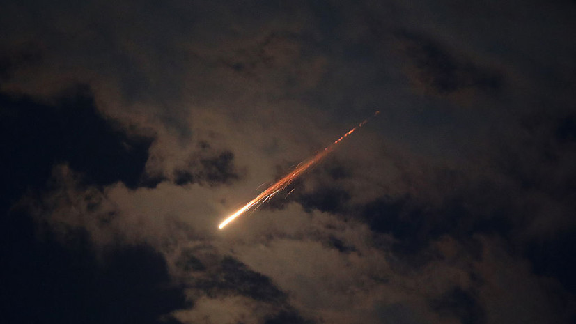 ИКИ РАН: метеорит разрушился ночью в районе Черноморского побережья