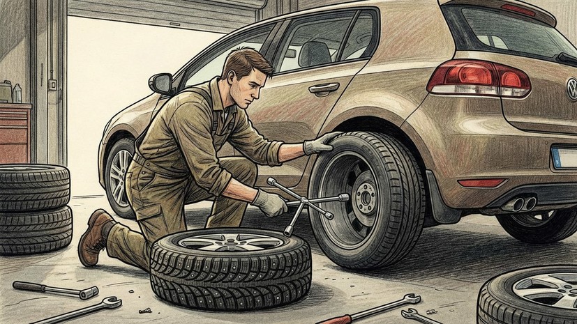 Россиянам назвали условия для смены зимних шин на летние