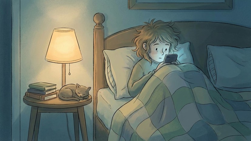 Сомнолог Царёва объяснила, как телефон влияет на засыпание и пробуждение