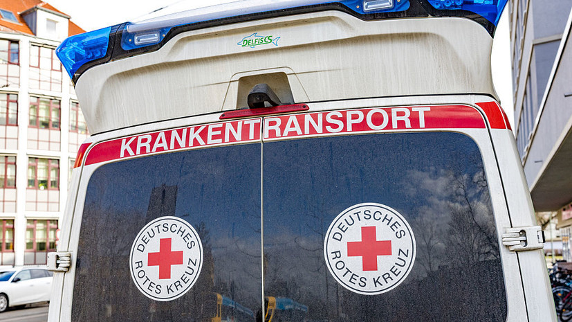 Восемь человек пострадали при столкновении поездов на вокзале в Германии