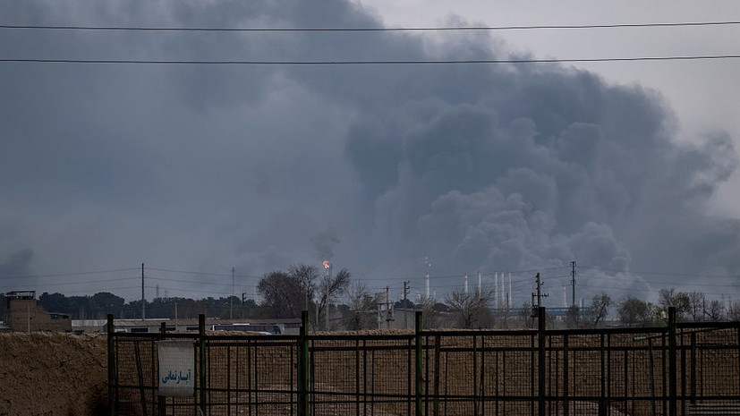 Захарова: удары по нефтехранилищам Ирана вызвали экокатастрофу