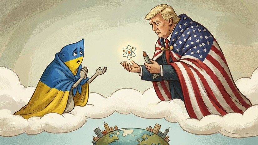 Захарова заявила, что Киев «выцыганивает» у Запада ядерную составляющую