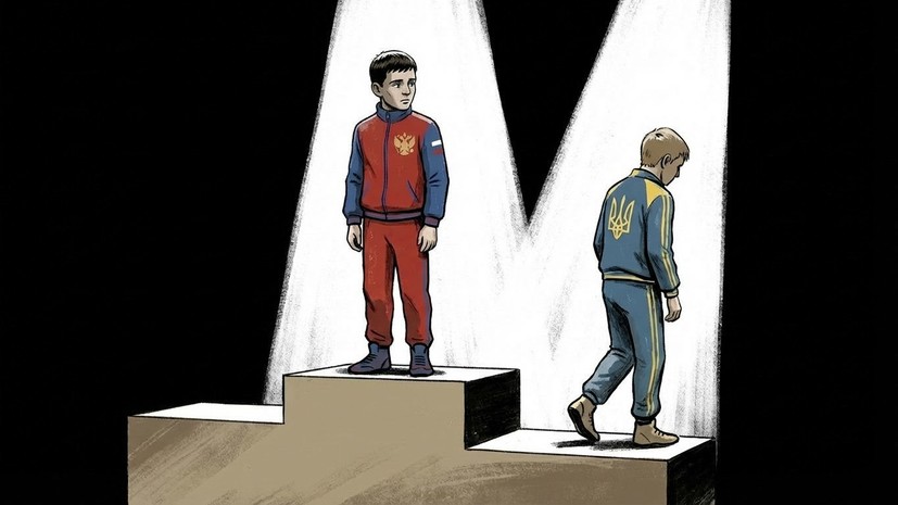 &laquo;По-отечески жалко&raquo;: протест украинца на молодёжном чемпионате Европы по борьбе связали с шантажом и давлением политиков