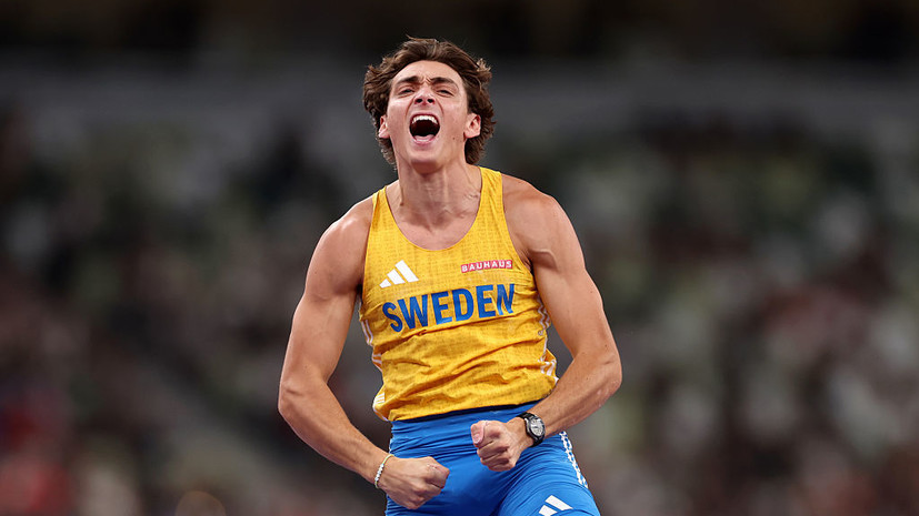 Швед Дюплантис в 15-й раз обновил мировой рекорд в прыжках с шестом