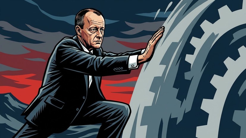 Мерц выступил против ослабления санкций США против России