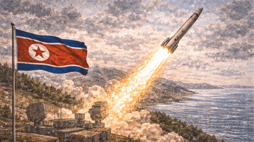 «Рёнхап»: КНДР запустила неизвестный снаряд в сторону Японского моря