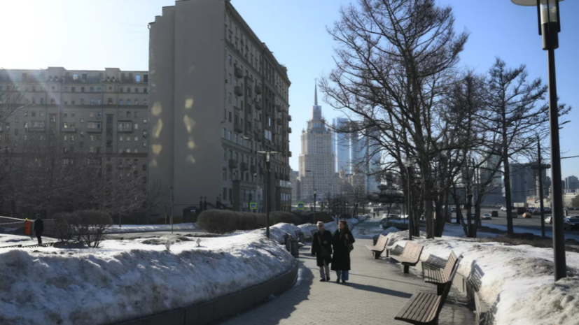 Синоптик Цыганков: снег в Москве уйдёт к 10 апреля