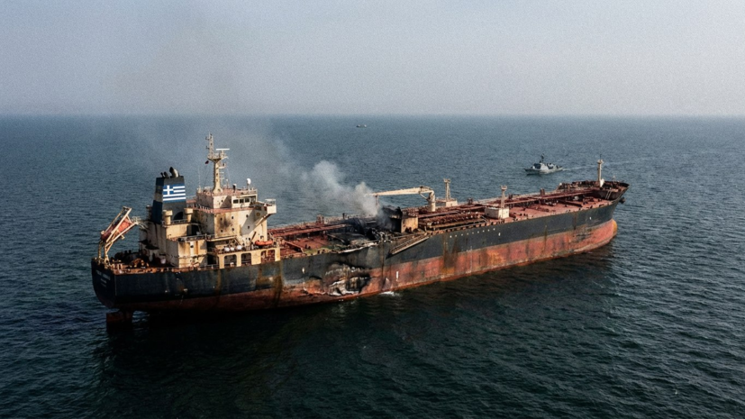 Греческий танкер подвергся атаке «неизвестным объектом» в Чёрном море