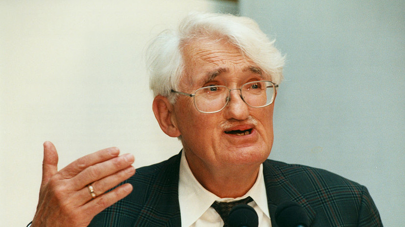 Умер знаменитый немецкий философ Юрген Хабермас