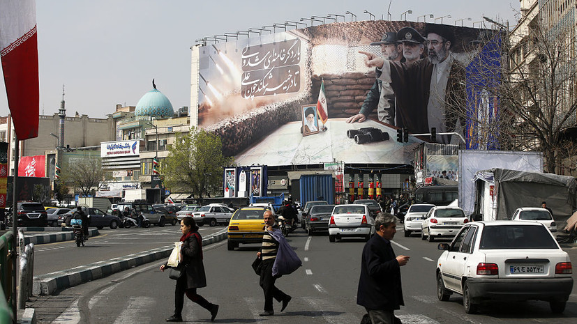 RT: улицы Тегерана не пустуют, в городе нет паники