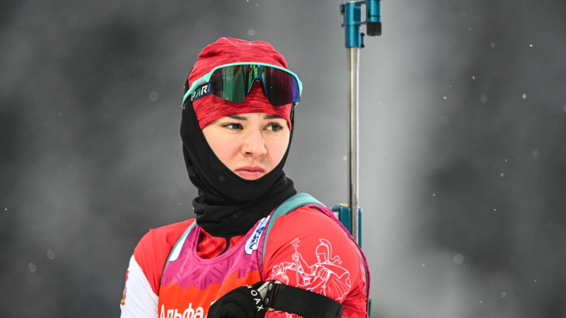 Халили одержала победу в гонке преследования на чемпионате России — 2026