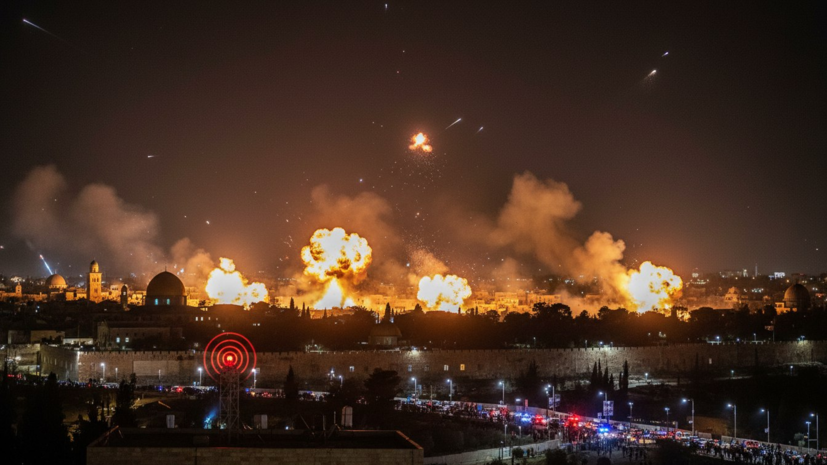 Сигнал тревоги и взрывы слышны в Иерусалиме