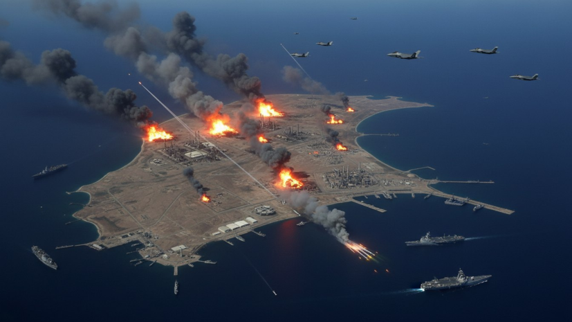 Трамп заявил, что при необходимости США вновь нанесут удар по острову Харк