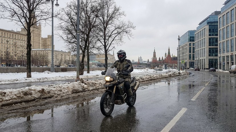 Автоэксперт Егоров: асфальт ещё недостаточно прогрелся для поездок на мотоцикле