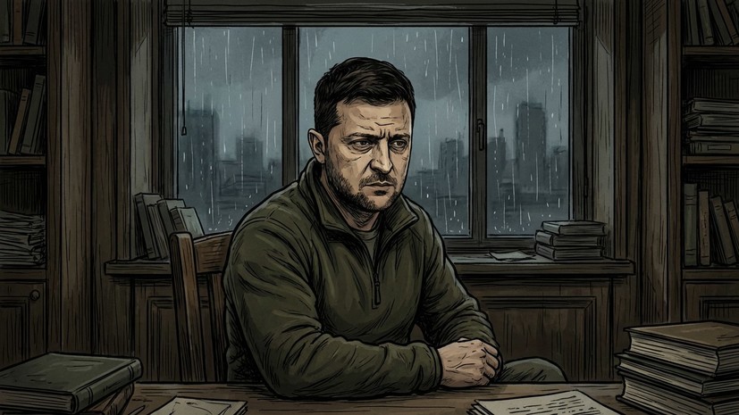 Мема: Зеленский понимает, что Украина не победит в конфликте с Россией