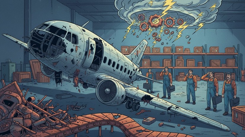 SHOT: России грозит дефицит авиазапчастей из-за войны на Ближнем Востоке