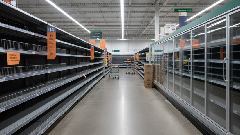 Жительница Австралии сообщила RT об опустевших полках в магазинах