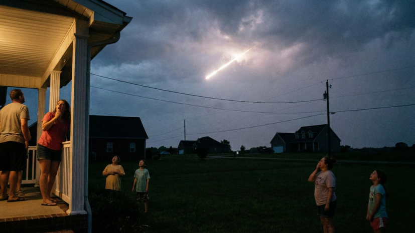 WOIO: взрыв от метеорита напугал жителей трёх штатов США