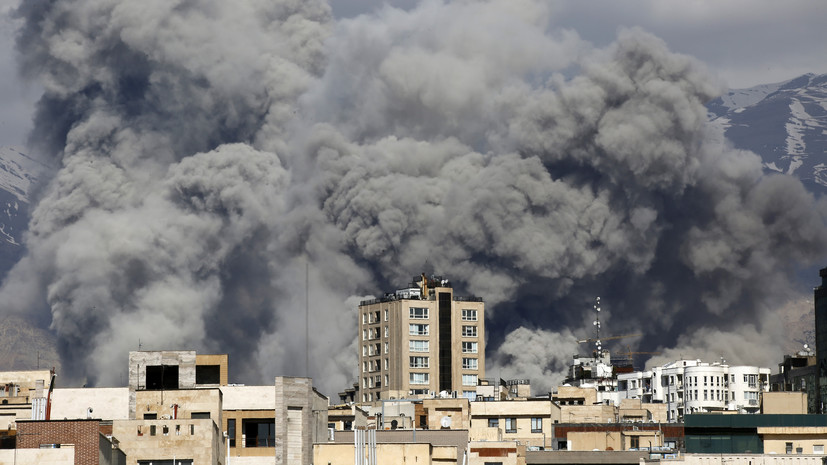 США нанесли удары по ракетным объектам Ирана на побережье Ормузского пролива