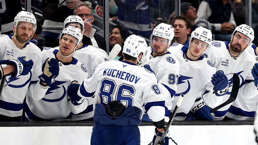 Хет-трик Кучерова принёс «Тампе» победу над «Сиэтлом» в НХЛ